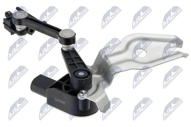 Senzor nivel faruri Audi Q7 2006-2015, VW Touareg 2002-2010; partea din fata, stanga, fara suspensie pneumatica; 7L6616213; NTY, aftermarket