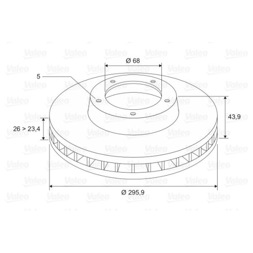 VALEO Disc frana