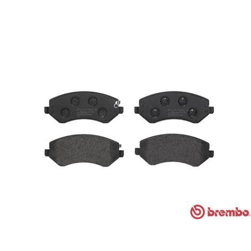 Placute frana Chrysler Voyager 4 (Rg Rs) 09.99-12.08, Voyager 4 Van (S) 09.99-12.08; Dodge Caravan (Rg) 02.00-12.07; Jeep Cherokee (Kj) 03.01-01.08, Fata, BREMBO Placute frana Chrysler Voyager 4 (Rg Rs) 09.99-12.08, Voyager 4 Van (S) 09.99-12.08; Dodge Caravan (Rg) 02.00-12.07; Jeep Cherokee (Kj) 03.01-01.08, Fata, BREMBO