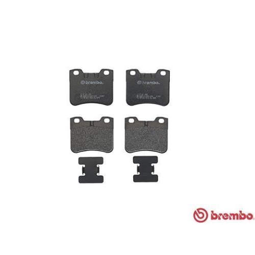 Placute frana Citroen Ax (Za-) 07.86-12.98, Saxo (S0 S1) 02.96-04.04; Peugeot 106 I (1a 1c) 08.91-04.96, Fata, BREMBO