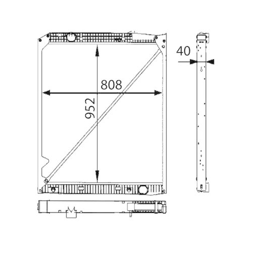 MAHLE Radiator, racire motor BEHR *** PREMIUM LINE ***