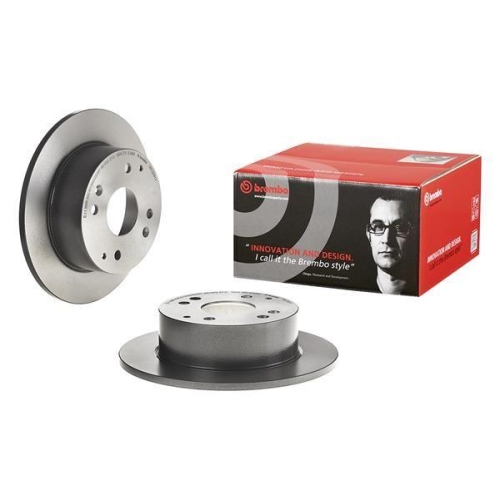 Set disc frana Honda Accord 6 (Ck Cg Ch Cf) 03.97-12.03, Accord 6 Hatch Clback (Ch Cl) 12.99-12.02, Spate, 260X10mm, plin, BREMBO