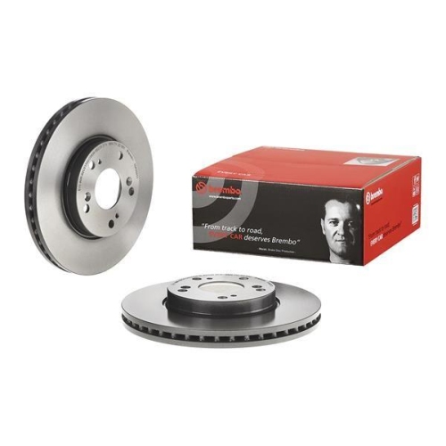 Set disc frana Honda Accord 6 (Ck Cg Ch Cf) 03.97-12.03, Accord 7 (Cl Cn) 01.03-09.12, Accord 7 Tourer (Estate) (Cm Cn) 04.03-05.08, Fata, 280X25mm, ventilat, BREMBO