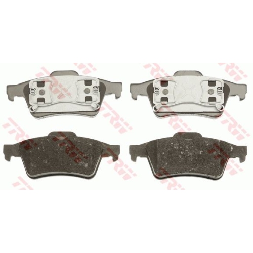 Set placute frana spate Ford Focus C-Max 2003-2007; Transit/Tourneo Connect 2002-; Nissan Primera 2001-; Opel Signum; Renault Laguna 2, Espace 4, Megane 2, VelSatis, SAAB 9-3, 2002-2012; Volvo C30 2006-2013; S40, 2004-2012; V50, 2003-2012; Trw GDB1469