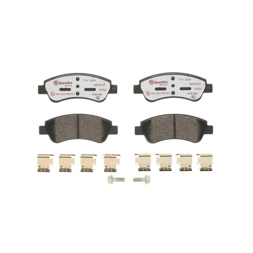 Placute frana Citroen Berlingo / Berlingo First Box (M), Berlingo / Berlingo First Mpv, C2 (Jm), C2 Enterprise (Jg), C3 / C3 Origin 3 (Sx), C3 Aircross 2 (2r , C3 Aircross 2 Van (2c , C3 I (Fc , C3 2 (Sc), C3 2 Box / Liftback (Sc), C3 3 Van (Sx , C3 Picas