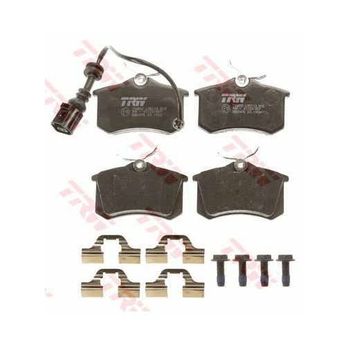 Placute frana Seat Ibiza 4 (6l1), 02.2002-11.2009, Skoda Fabia (6y2), 08.1999-03.2008, Vw Polo (9n ), 10.2001-01.2012, TRW