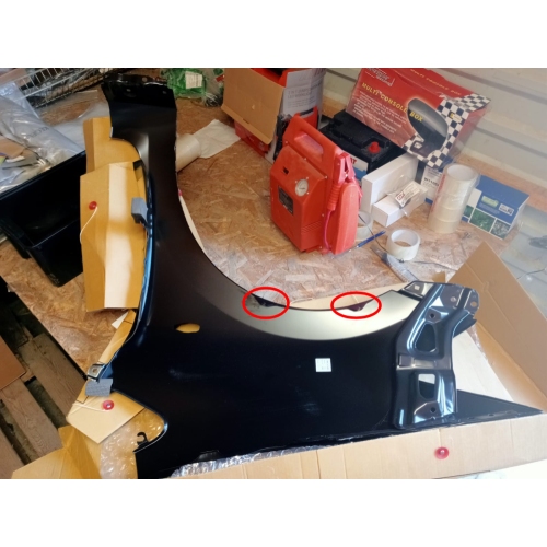Aripa fata Toyota Auris (E15J), 03.2007-04.2010, partea Dreapta, cu gaura pentru semnalizare, 5380102100, 811602 PRINDERI INDOITE