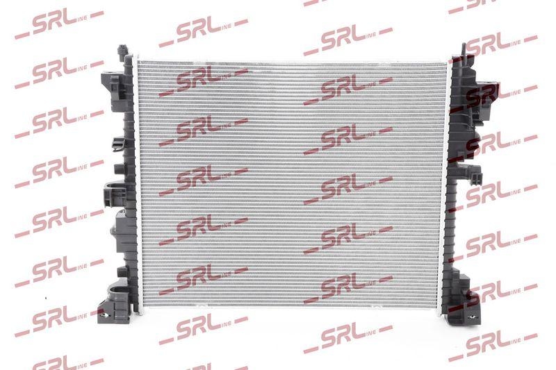 Radiator Alfa Romeo Giulia 16-, Stelvio 17-, motor: 2.0 T, 2.2 d, 2.9 V6 T, intrare/iesire conectare rapida, 579x493x26, SRLine, Aluminiu/ Plastic brazat, 50533794