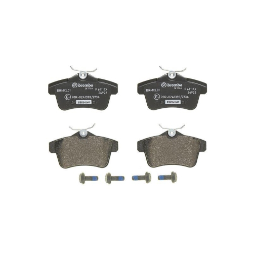 Placute frana Citroen C4 2 (Nc) 02.09- , Ds4 (Nx) 03.11-07.15, Ds5 09.11-12.16; Ds Ds 4 / Ds 4 Crossback (Nx) 07.15-, Ds 5 (Kf) 01.15-12.18; Peugeot 3008 Mpv (0u) 05.09-12.17, 3008 Van (0u) 05.09-12.17, 308 Cc (4b) 02.09-12.15, 5008 (0u 0e) 06.09-03.17, 5
