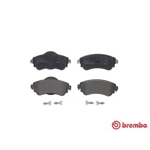 Placute frana Citroen C4 2 (Nc) 02.09- , Ds4 (Nx) 03.11-07.15, Fata, BREMBO