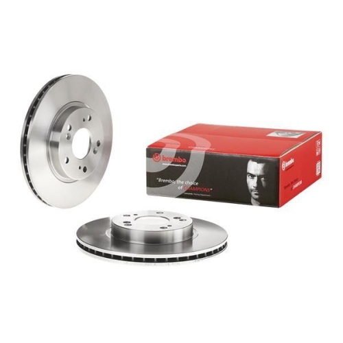 Set disc frana Honda Civic 7 Hatchback (Eu Ep Ev) 01.00-02.06, Cr-V 2 (Rd) 09.01-07.07, Stream (Rn) 05.01-, Fata, 282X23mm, ventilat, BREMBO