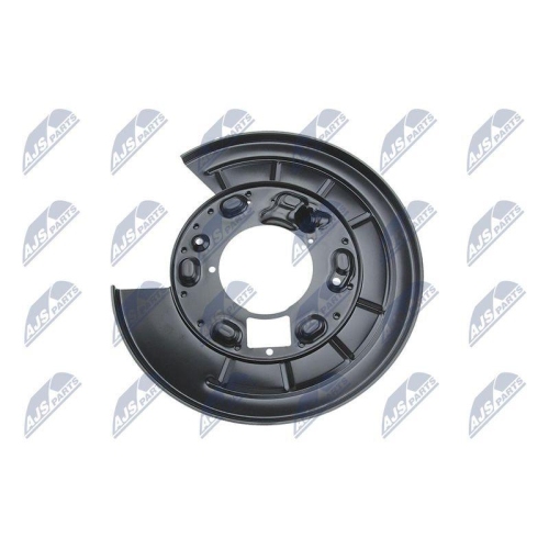 Protectie stropire disc frana Land Rover Discovery 3, 4 2004-, Range Rover Sport 2005-, Spate, Dreapta, LR048810