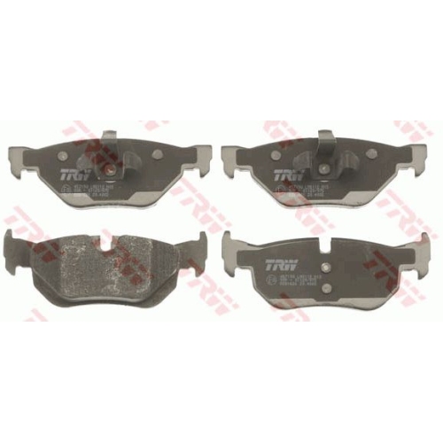 Set placute frana Trw GDB1626, parte montare : Punte spate