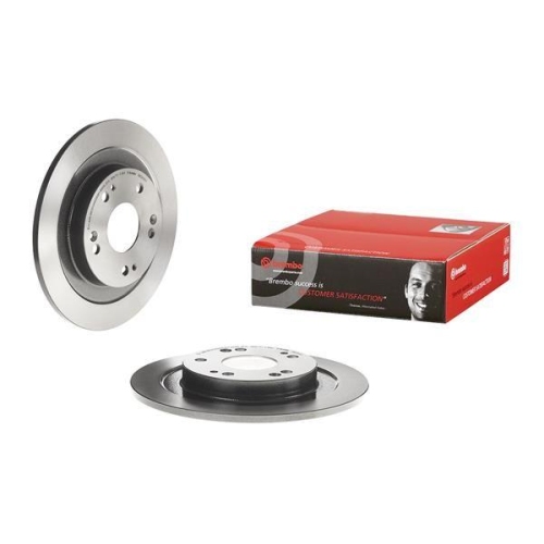 Set disc frana Honda Civic Ix (Fk) 02.12-12.16, Civic Ix Tourer (Fk) 01.14-12.16, Spate, 276X10mm, plin, BREMBO