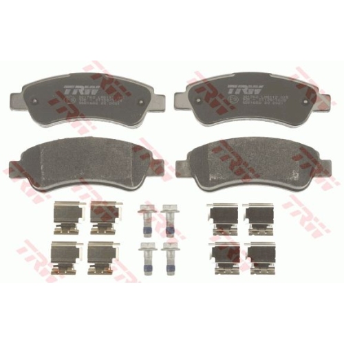 Placute frana Citroen Jumper Bus, 04.2006-, Fiat Ducato Platou / Sasiu (250, 290), 07.2006-, Peugeot Boxer Caroserie, 04.2006-, TRW