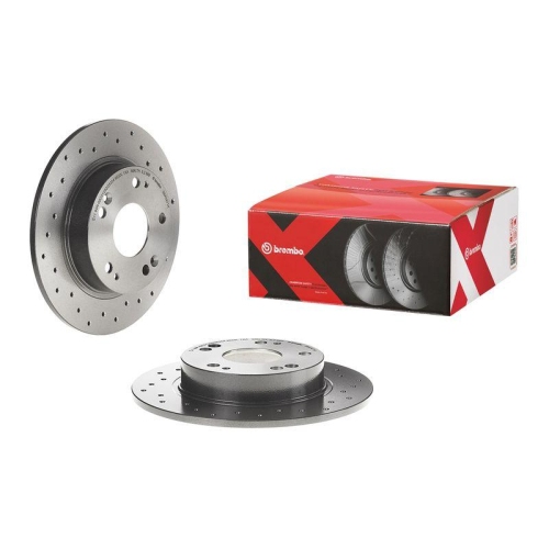Set disc frana Honda Civic Ix Sedan (Fb) 09.11-12.16, Civic 8 Hatchback (Fn Fk) 09.05-12.12, Civic 8 Sedan (Fd Fa) 09.05-05.13, Spate, 260X9mm, plin, BREMBO