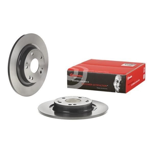 Set disc frana Honda Civic X Liftback (Fc Fk) 09.16-, Civic X Sedan (Fc) 09.15-, Spate, 282X10mm, plin, BREMBO