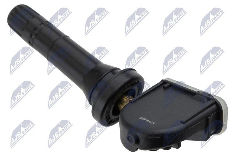 Senzor presiune roti TPMS Ford B-Max 2014-, C-Max II 2014-, Focus III 2014-, Kuga III 2019-, Mondeo V 2014-; 433MHz, supapa din cauciuc; EV6T-1A180-CB; NTY, aftermarket