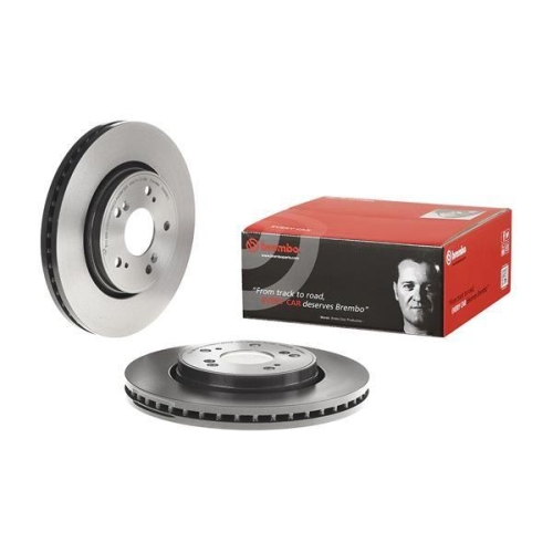 Set disc frana Honda Cr-V 3 (Re) 06.06-, Cr-V 4 (Rm) 01.12-, Fata, 293X28mm, ventilat, BREMBO
