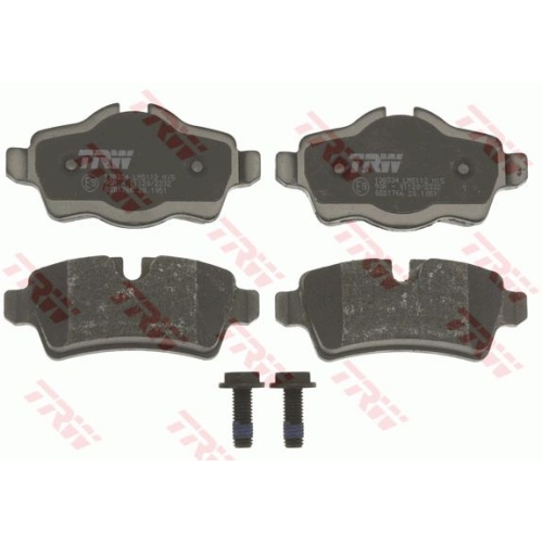 Placute frana Mini Mini (R50, R53), 06.2001-09.2006, Mini Cabriolet (R57), 10.2007-06.2015, Mini Clubman (R55), 10.2006-06.2014, Mini Roadster (R59), 01.2011-04.2015, TRW