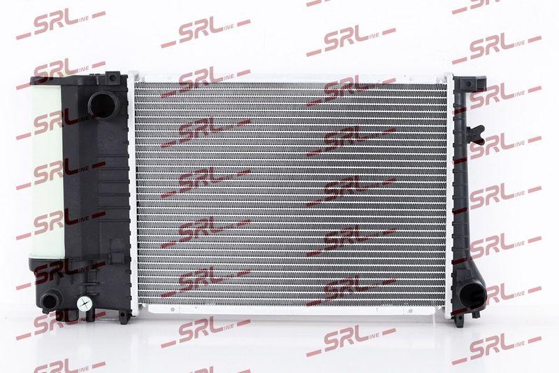 Radiator BMW Seria 3 E36 91-98, 5 E34 88-95, motor: 1.8, 2.0 R6, 2.5 R6, 2.8 R6, 440x318x32, SRLine, Aluminiu/ Plastic brazat, 17111712982; 17111712994