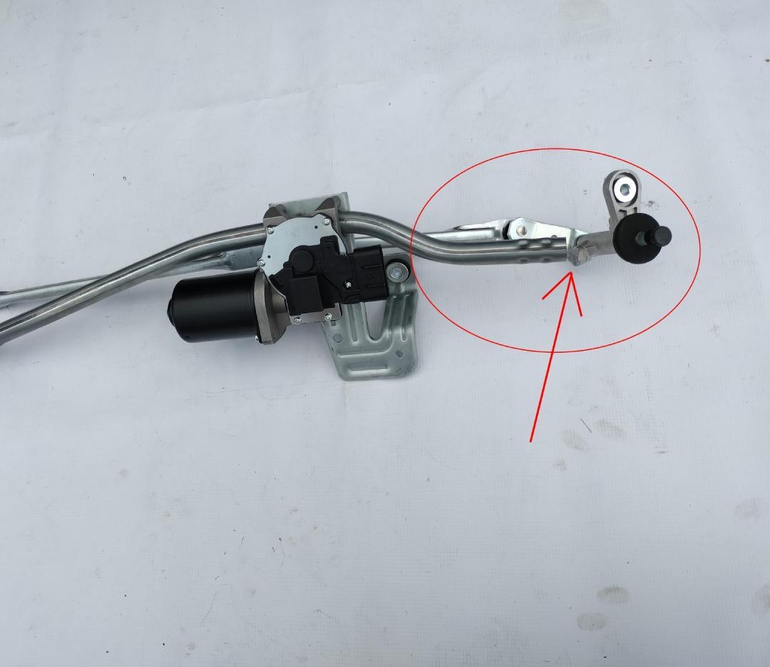 Mecanism stergator parbriz cu motoras Citroen Jumper 2006-, Fiat Ducato 2006-, Peugeot Boxer 2006-, 1363338080 -MECANISM RUPT, MOTORAS FILOSIBIL