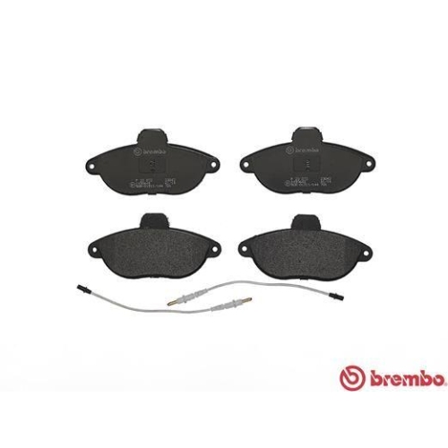 Placute frana Citroen Evasion Mpv (22 U6) 03.94-07.02, Jumpy I (U6u) 06.94-12.06 ; Fiat Scudo Box (220) 02.96-12.06 ; Peugeot 806 (221) 06.94-08.02, Expert (224) 10.95-12.06, Expert Box (222) 07.95-03.08, Fata, BREMBO