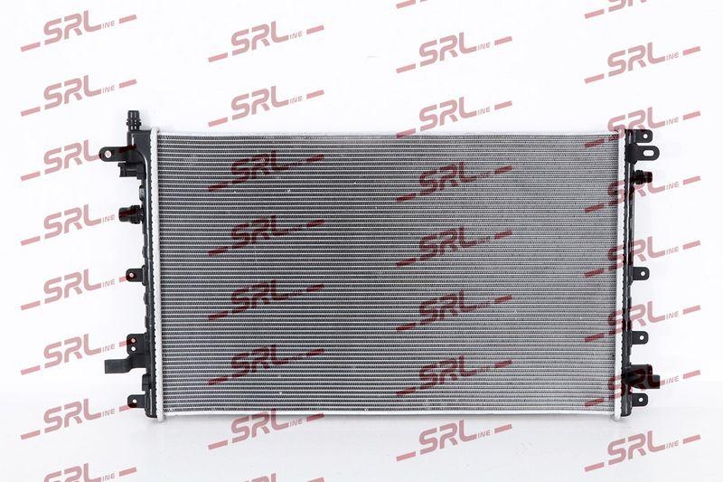 Radiator Chevrolet Volt 11-14; Opel Ampera 11-14, motor: 1.4, battery radiator ; intrare/iesire conectare rapida, 675x414x16, SRLine, Aluminiu/ Plastic brazat, 1300324; 20925998