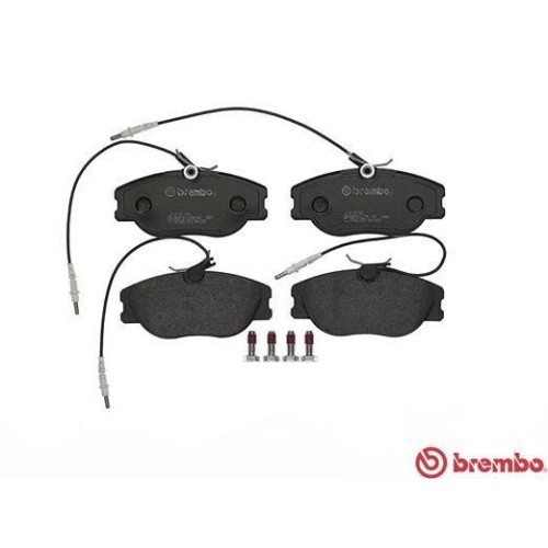 Placute frana Citroen Evasion Mpv (22) 03.94-07.02, Jumpy I (U6u) 06.94-12.06 ; Fiat Scudo Box (220) 02.96-12.06 , Ulysse (220) 06.94-08.02; Lancia Zeta (22) 05.95-10.03; Peugeot 806 (221) 06.94-08.02, Expert (224 223) 10.95-12.06, Fata, BREMBO