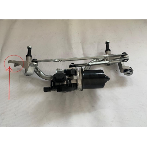 Mecanism stergator parbriz cu motoras Renault Clio 4, 10.2012-12.2019, Fata, Aftermarket RUPTA- SE POATE FOLOSI DOAR MOTORASUL