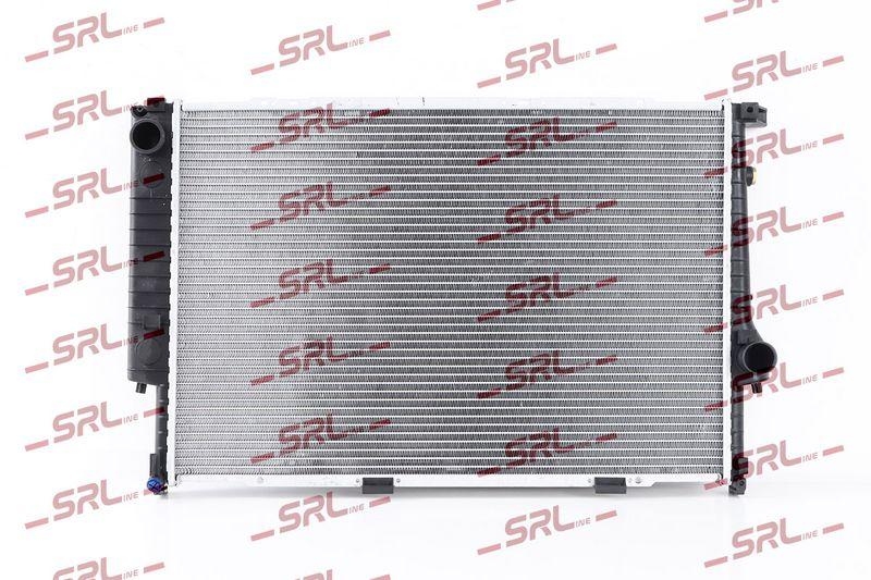 Radiator BMW Seria 5 E34 88-95, 8 E31 89-99, motor: 2.4 TD, 650x435x42, SRLine, Aluminiu/ Plastic brazat, 1723464; 2242138