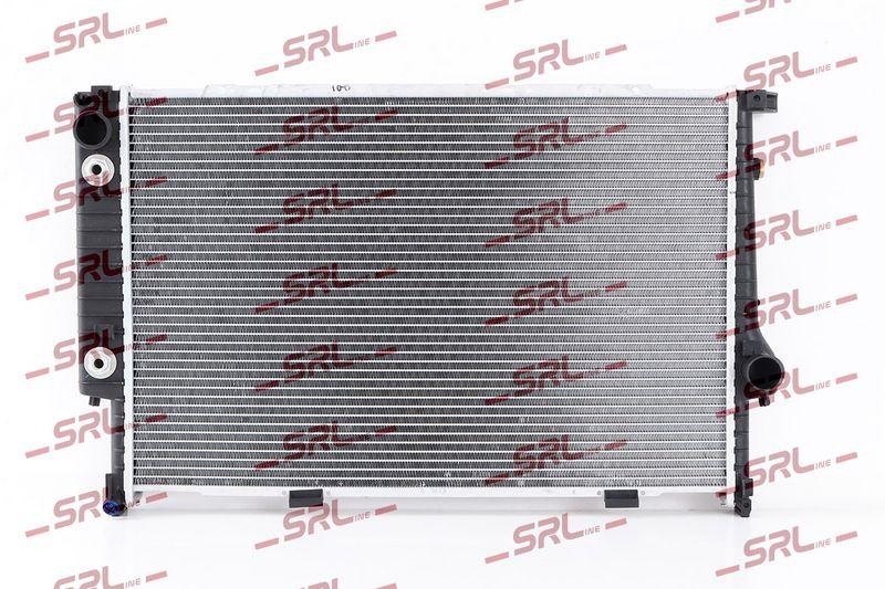 Radiator BMW Seria 5 E34 88-95, motor: 2.5 TDS, 650x425x42, SRLine, Aluminiu/ Plastic brazat, 2244543