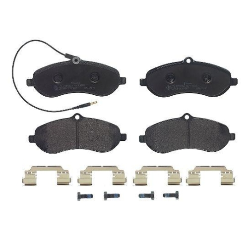 Placute frana Citroen Jumpy 2 (Vf7) 01.07-03.16-; Fiat Scudo Box (270 272) 01.07-03.16; Peugeot Expert 01.07-, Partner (5 G) 03.97-07.08; Toyota Proace Box (Mdx) 06.13-03.16, Fata, BREMBO
