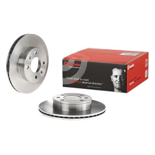 Set disc frana Hyundai I10 I (Pa) 10.07-05.18, I10 2 (Ba Ia) 08.13-12.21, I10 2 Sedan 12.13-; Kia Picanto I (Sa) 04.04-05.12, Picanto 2 (Ta) 05.11-05.17, Fata, 241X18mm, ventilat, BREMBO