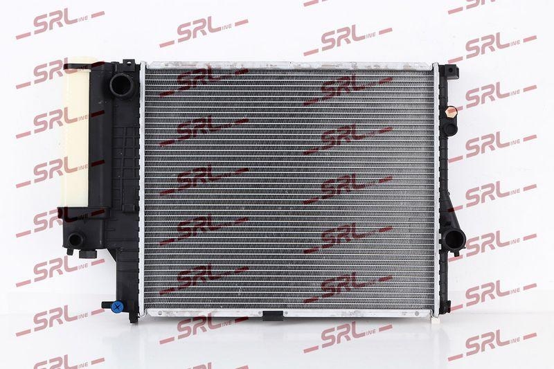 Radiator BMW Seria 5 E39 95-03, motor: 2.0 R6, 2.5 R6, 521x435x34, SRLine, Aluminiu/ Plastic brazat, 1427153; 1427154