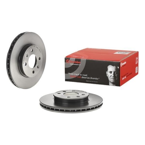 Set disc frana Hyundai I20 2 (Gb Ib) 11.14-08.21, I20 2 Hatchback Van (Gb Ib) 11.14-, Solaris Sedan (Hcr Hci) 01.17-; Kia Rio 4 (Yb Sc Fb) 01.17-, Rio 4 Sedan (Sc Fb) 07.17-, Fata, 256X22mm, ventilat, BREMBO