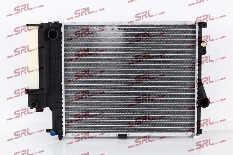Radiator BMW Seria 5 E39 95-03, motor: 2.0 R6, 2.5 R6, 2.8 R6, 521x435x34, SRLine, Aluminiu/ Plastic brazat, 1427153; 17111427153