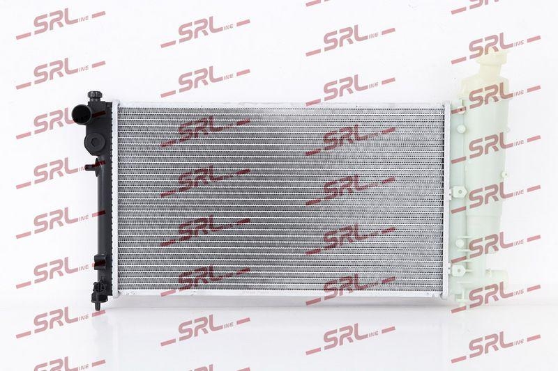 Radiator Peugeot 106 96-03, motor: 1.0, 1.1, 1.3, 1.4, 1.6, buson radiator jumatate tura, 530x298x22, SRLine, Aluminiu/ Plastic brazat, 133001; 133029