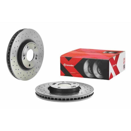 Set disc frana Hyundai I30 (Fd) 10.07-07.12, I30 (Gd) 06.11-, Veloster (Fs) 03.11-12.17; Kia CeeD Sportswagon (Jd) 09.12-07.18, Ceed Estate Van (Jd) 07.12-07.18, Pro Ceed (Jd) 03.13-07.18, Soul 2 (Ps) 02.14-12.18, Fata, 300X28mm, ventilat, BREMBO