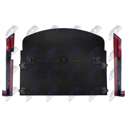 Polita portbagaj Tesla Model Y 2019-, CH-107