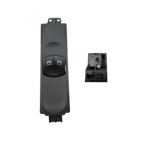 Comutator macara geam Mercedes Sprinter W906 2006-06.2018, buton ridicare geamuri fata sofer, 2 butoane, 4 pini, A9065451513