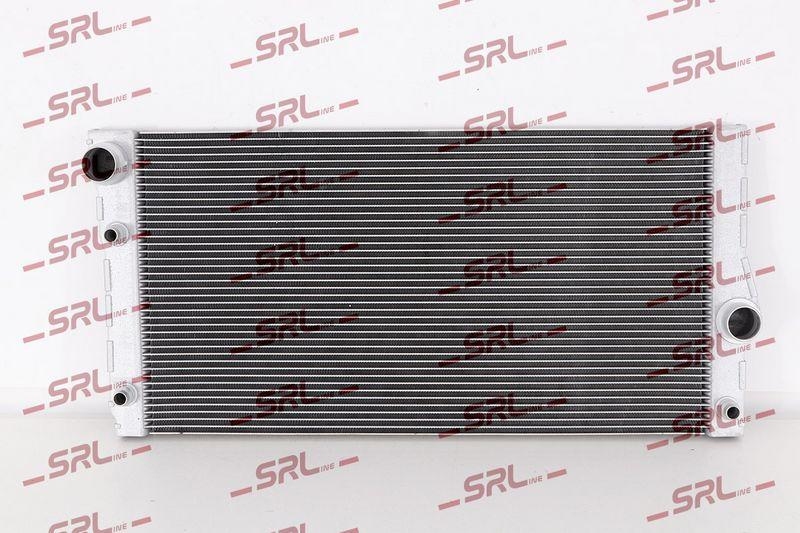 Radiator BMW Seria 5 F10/F11 10-, 5 Gt F07 09-, 6/ Gran Coupe F06/F12/F13 11-, 7 F01/F02 08-, motor: 3.0 R6 T, intrare - conector rapid, 600x326x32, SRLine, miez si rezervor din aluminiu brazat, 17117562586; 17118615426