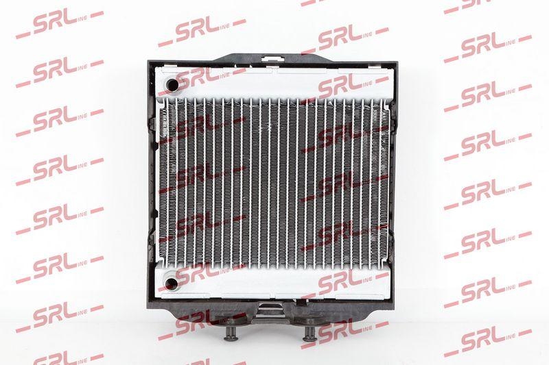 Radiator BMW Seria 7 F01/F02 08-, motor: 3.0 R6 T, radiator auxiliar; intrare/iesire conectare rapida, 248x170x40, SRLine, miez si rezervor din aluminiu brazat, 17117805630; 7805630