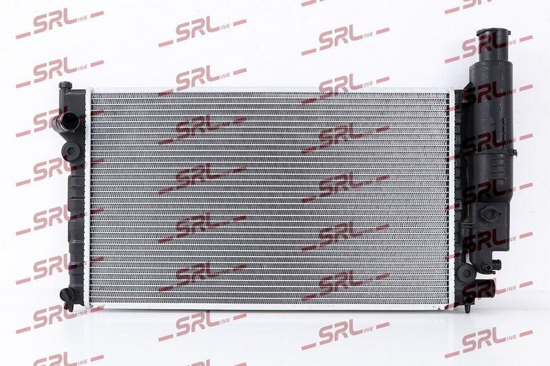 Radiator Peugeot 405 87-92, motor: 1.6, 1.9, 1.9 D, 2.0, 610x358x22, SRLine, Aluminiu/ Plastic brazat, 1300J1; 1300J2
