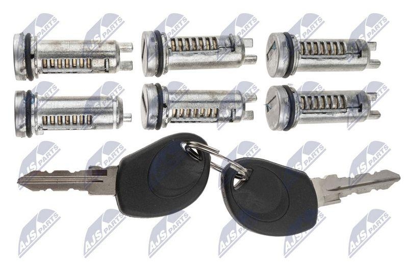 Set butuci, yale usi Iveco Daily 2006-; 6 bucati, cu doua chei; 2996075; NTY, aftermarket