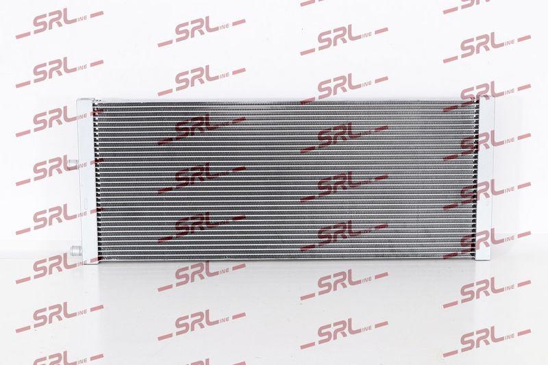 Radiator BMW Seria 7 F01/F02 08-, motor: 4.4 V8 Activehybrid, 4.4 V8 T, 6.0 V12 T, radiator auxiliar, 590x254x26, SRLine, miez si rezervor din aluminiu brazat, 17117576827; 17117604070