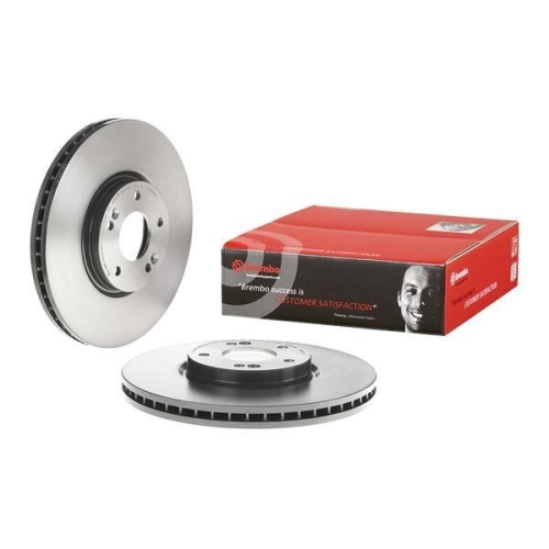 Set disc frana Hyundai Ix55 09.06-12.14, Santa Fe 2 (Cm) 01.05-03.15, Fata, 321X28mm, ventilat, BREMBO