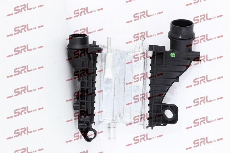 Intercooler Dacia Dokker 12-, Duster 17-, Logan 21-, Sandero 21-; Mercedes Citan 21-, T-Class 21-; Renault Captur 19-, Clio 19-, Express 21-, Kangoo 21-, 1.5 dci; intrare/iesire conectare rapida, 99x165x50, SRLine, Aluminiu/ Plastic brazat, 144967867R
