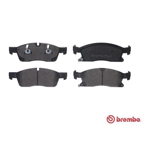 Placute frana Dodge Durango (Wd) 12.10-; Jeep Grand Cherokee 4 (Wk Wk2) 06.10-, Fata, BREMBO