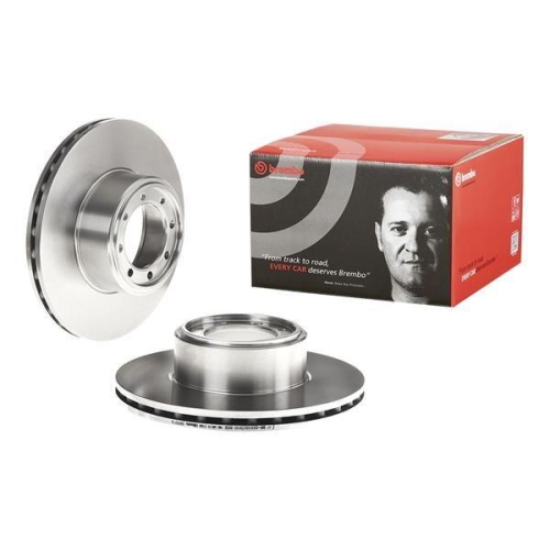 Set disc frana Iveco Daily 4 Autobus 05.06-12.16, Daily 4 Box 05.06-03.12, Daily 4 Platform / Chassis 05.06-03.12, Spate, 294X24mm, ventilat, BREMBO